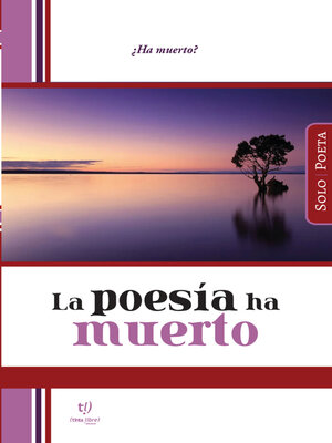 cover image of La poesía ha muerto